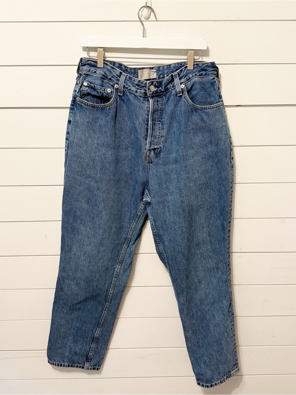 Everlane | Women’s The Curvy 90’s Cheeky Straight leg Organic Cotton size 33